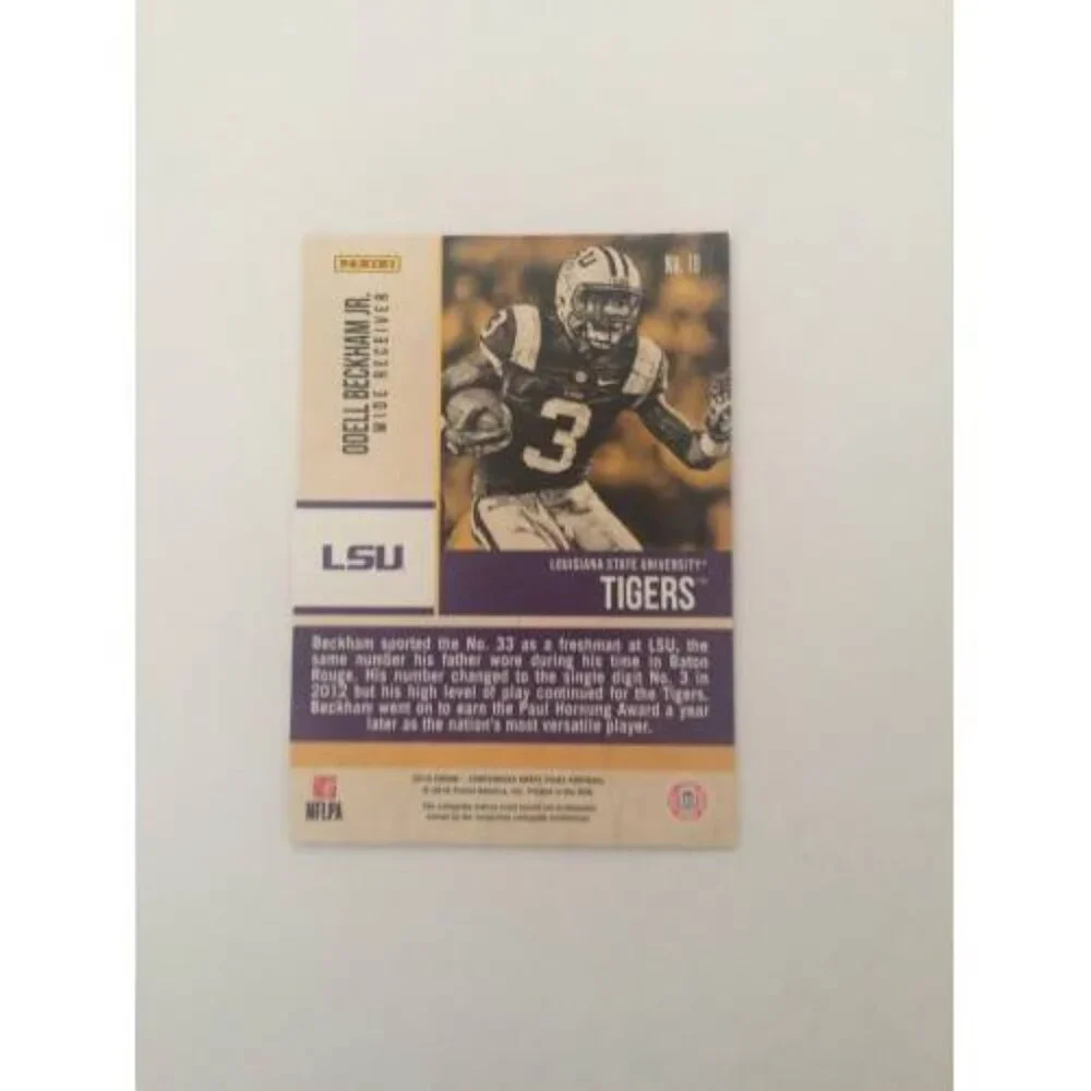 2016 Panini Contenders Old School Colors #18 Odell Beckham Jr Giants (029)